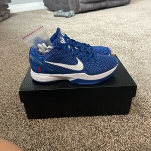 Nike Royal Blue and White Athletic Shoes